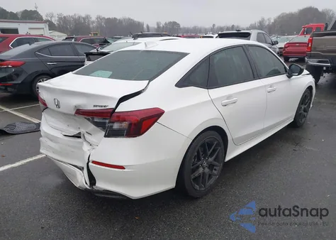 2025 Honda Civic Hybrid Sport/Sport Touring from USA, damaged, VIN 2HGFE4F85SH328661